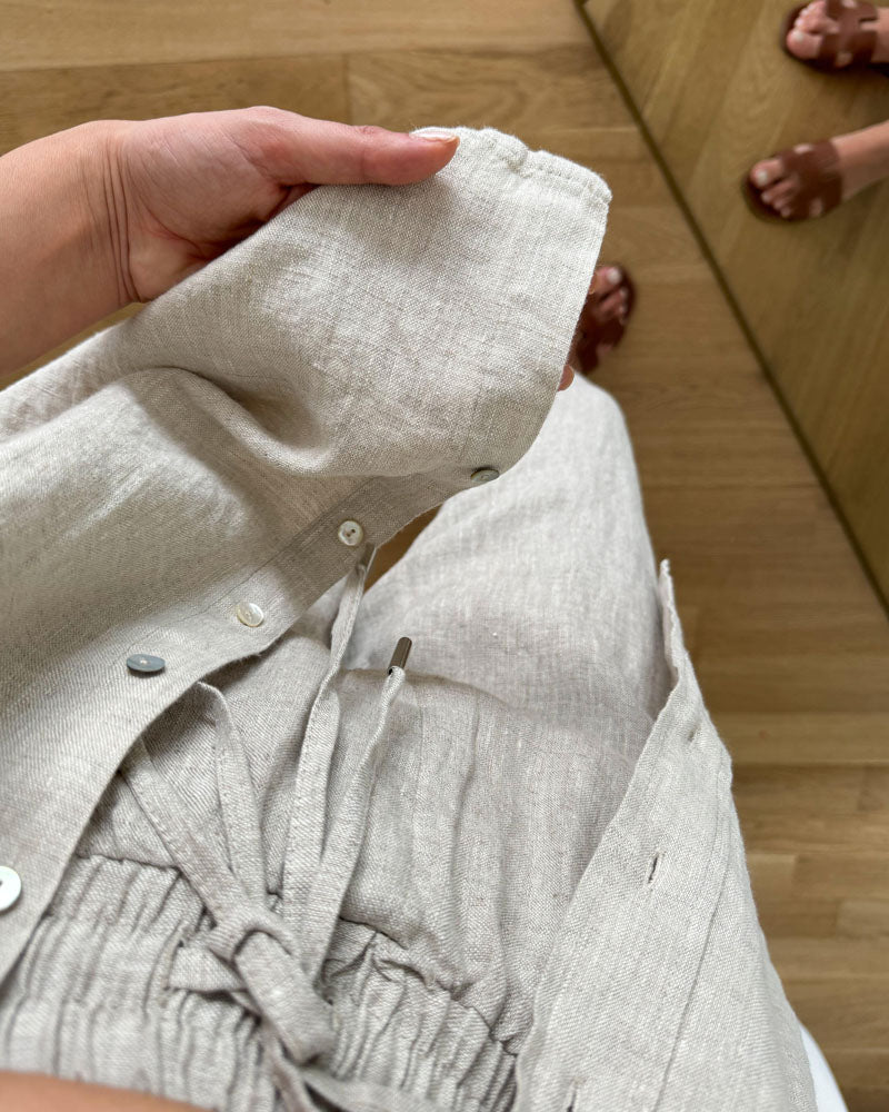 Luna - Comfortabele Blouse en Broek Set voor Stijlvolle Ontspanning