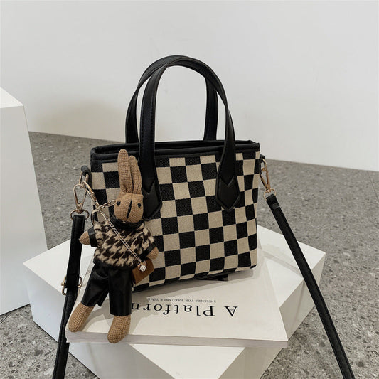 Victoria™ - Houndstooth Schoudertas