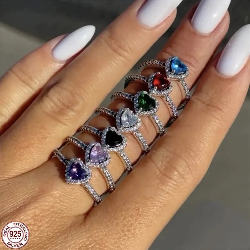 Isara - Hartvormige Verlovingsring