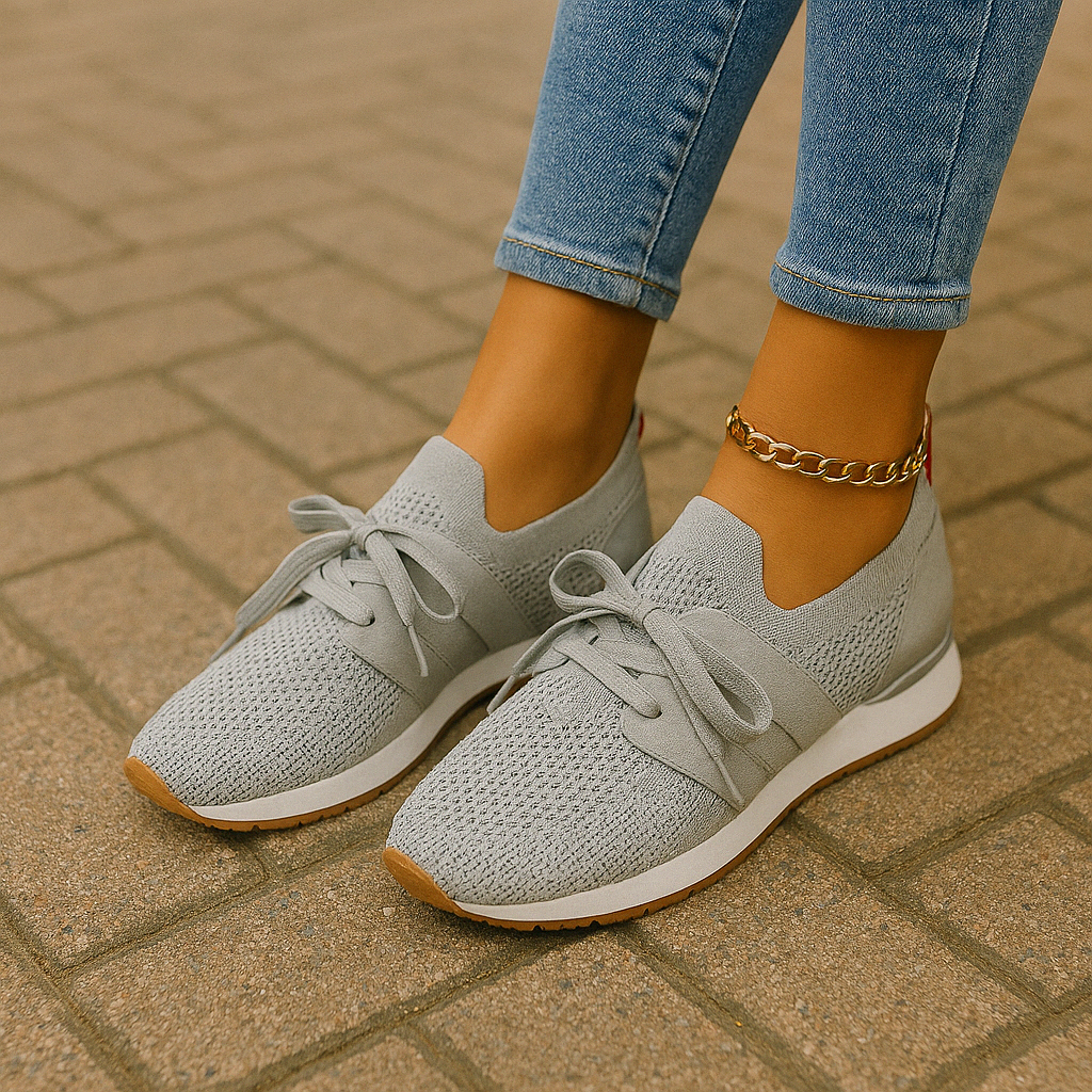 Dames Lage Lichtgewicht Sneakers – Casual Sportschoenen voor Dagelijks Gebruik