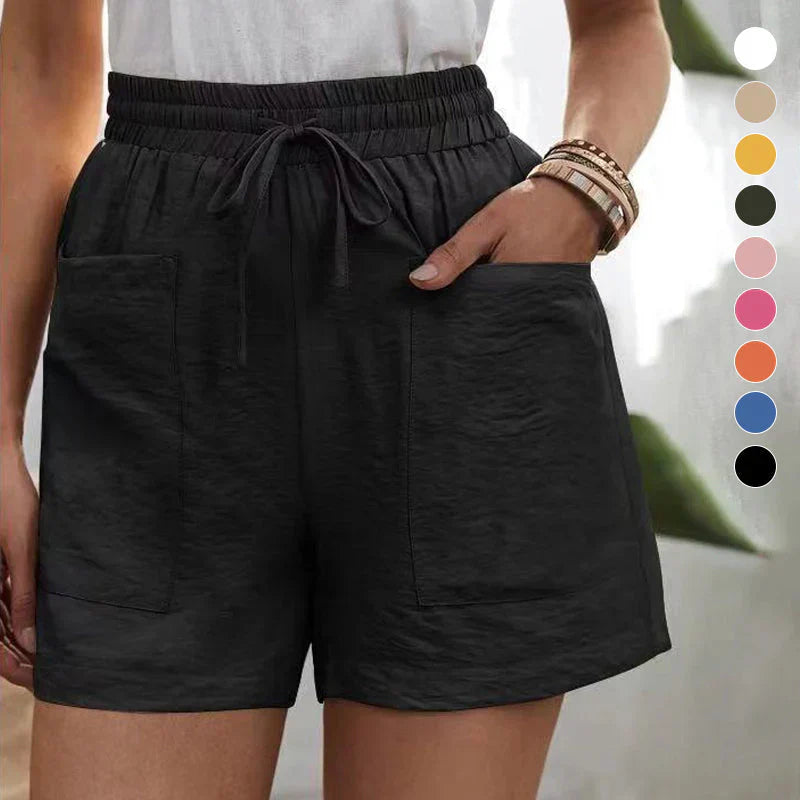 Nicolette - Casual Shorts met Zakken