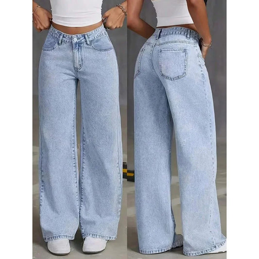 Statement Wide Leg Jeans