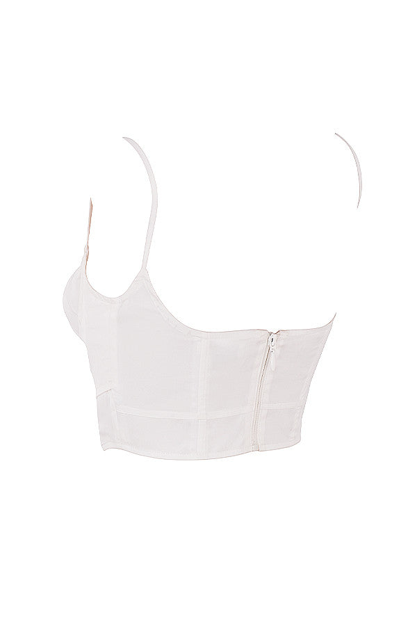 Helisanne - Witte Cropped Top