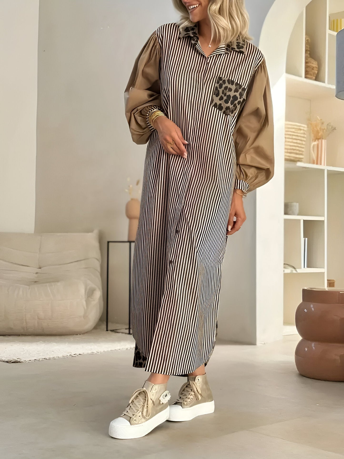 Baila - Speelse Jurk met Kattenoren