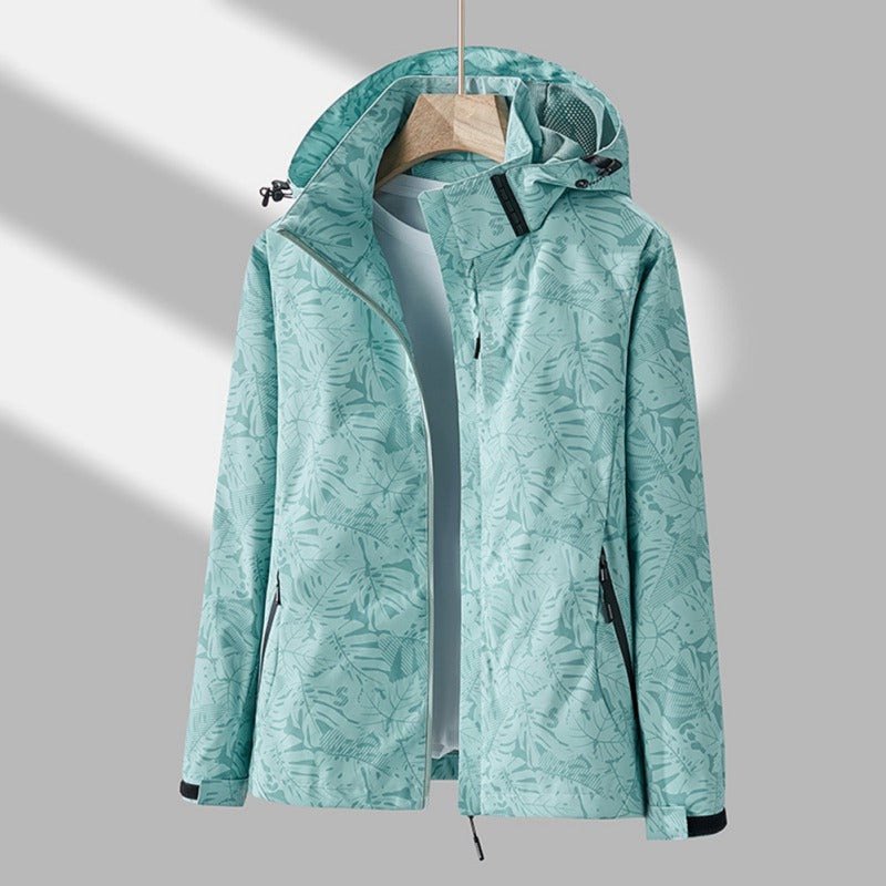 Dames Waterdichte Windbreaker Jas – Lichtgewicht, Zwart, Ideaal voor Buitenactiviteiten en Regenachtige Dagen