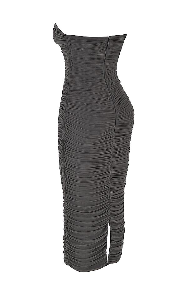 Olivia - Strapless Lange Jurk