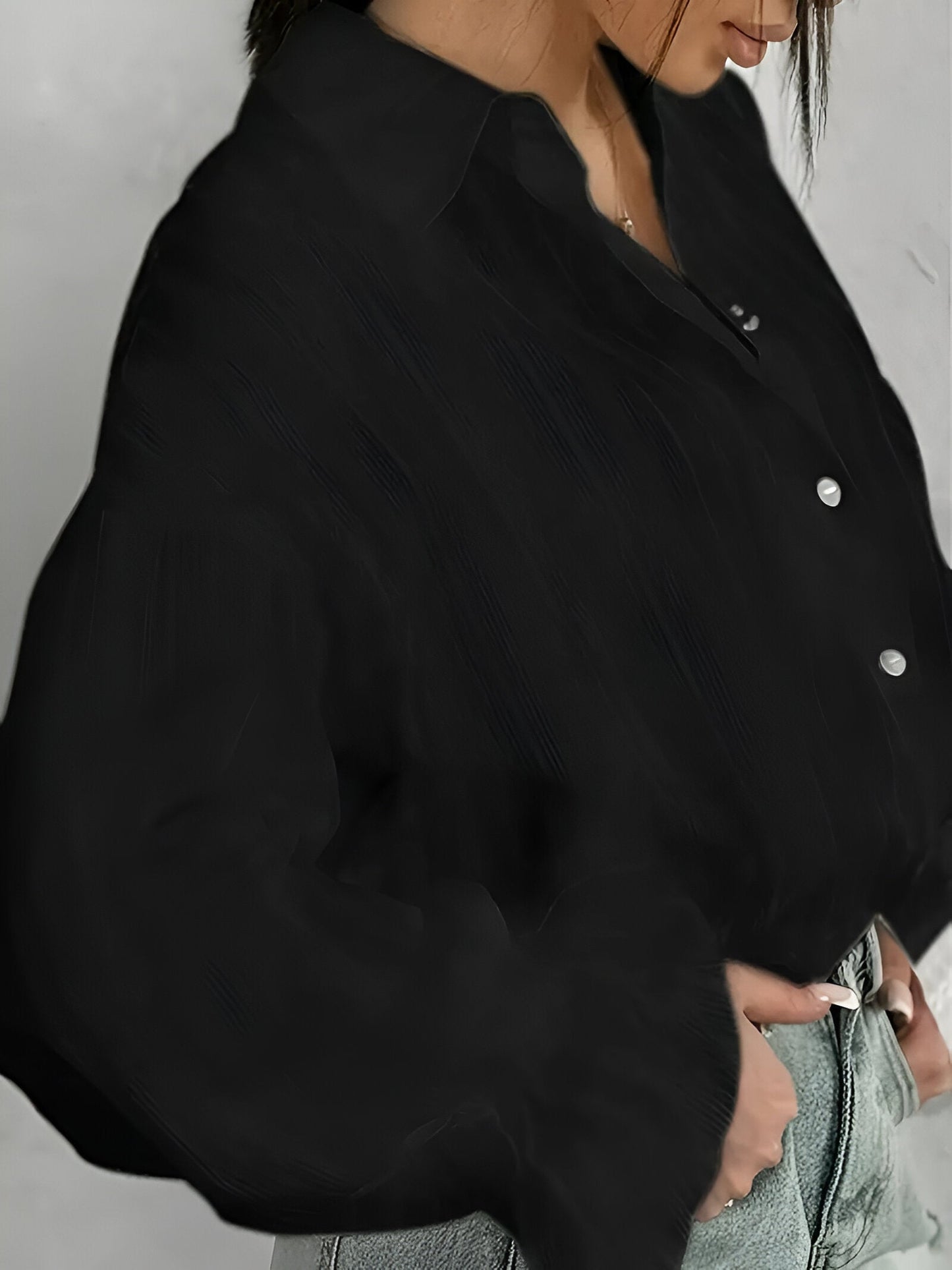 Benja - Overhemd met Geborduurde Kraag