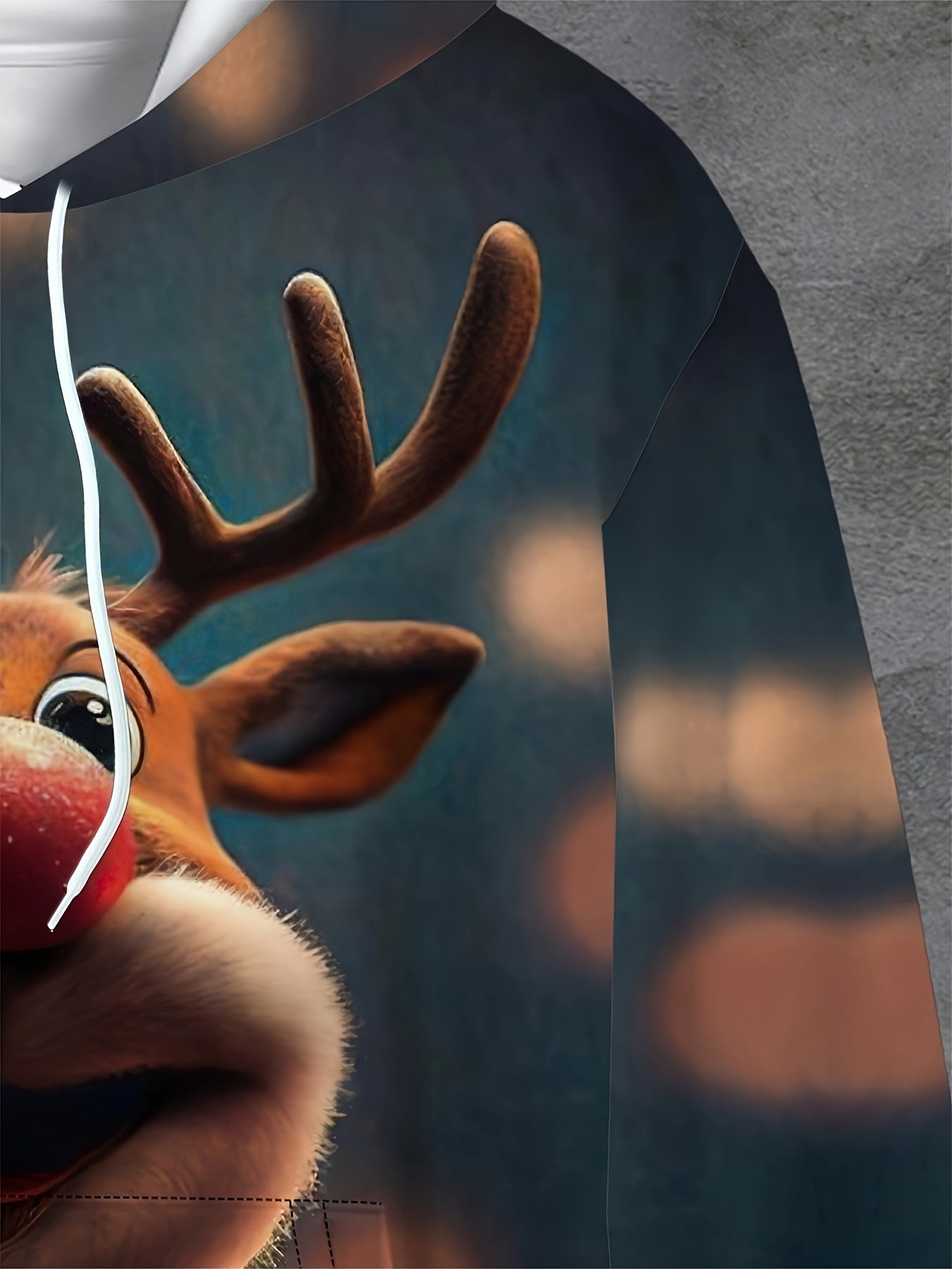 Dames Feestelijke Hoodie – Casual en Comfortabel voor Winter en Feestdagen