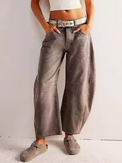 High Waist Wide Leg Jeans