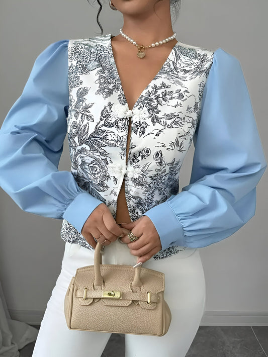Blair - Bloemenprint Blouse
