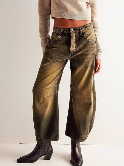 High Waist Wide Leg Jeans