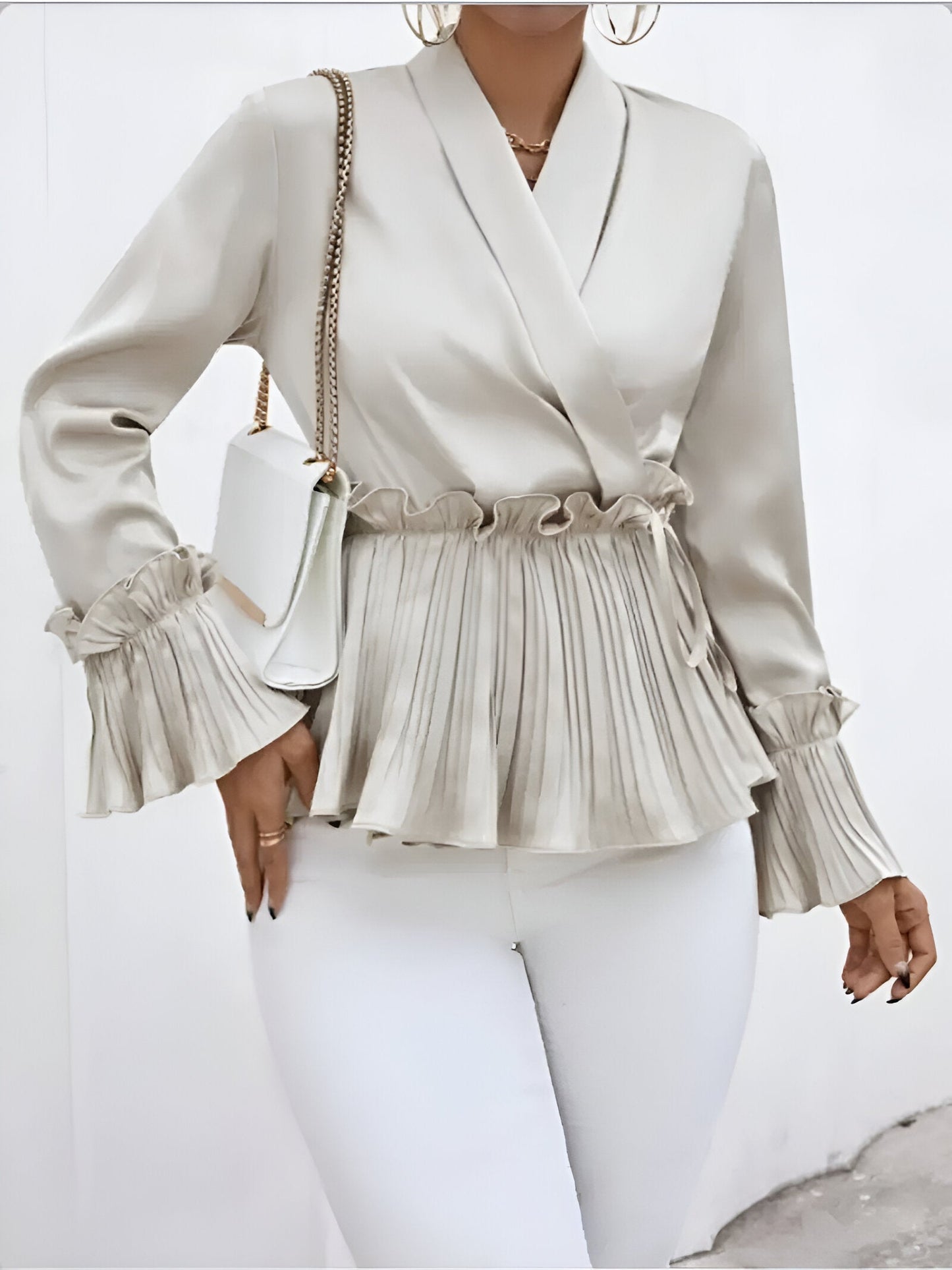 Boé - Elegante Blouse met Plooidetail