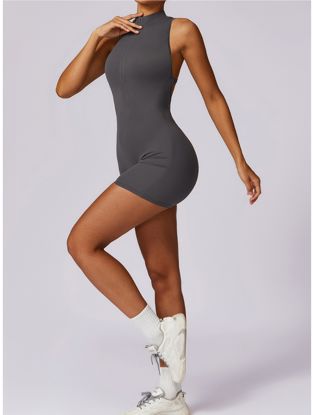 Faylin - Shaping Yoga Fitness Jumpsuit (Mouwloos)