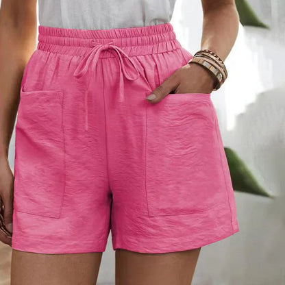 Nicolette - Casual Shorts met Zakken
