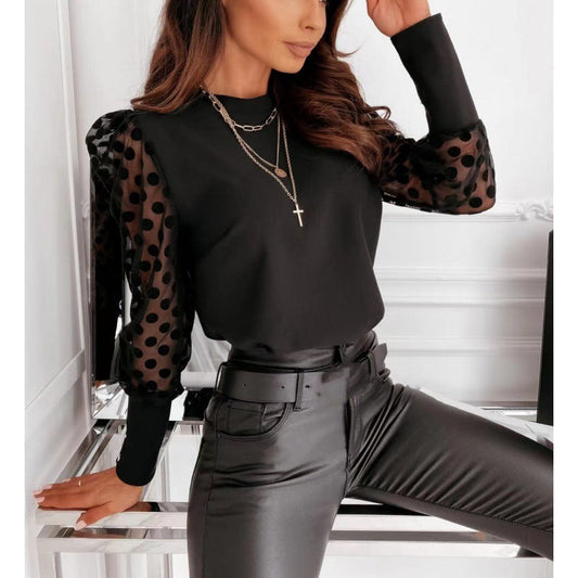 Catarina - Elegante Diepe V-Blouse