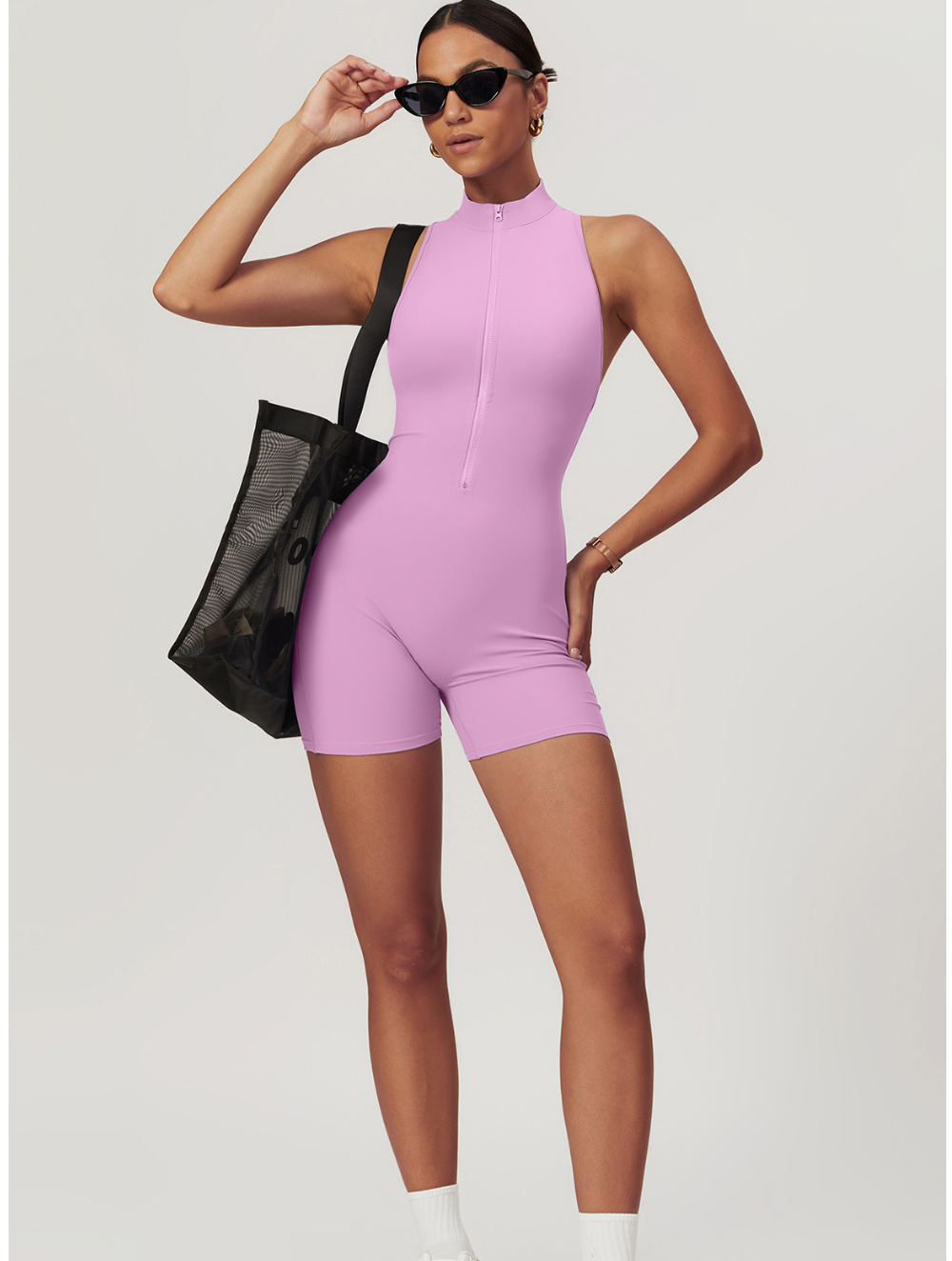 Faylin - Shaping Yoga Fitness Jumpsuit (Mouwloos)