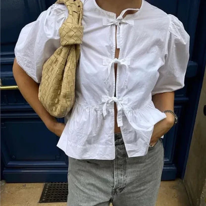 Gisou - Trendy Pofmouw Top