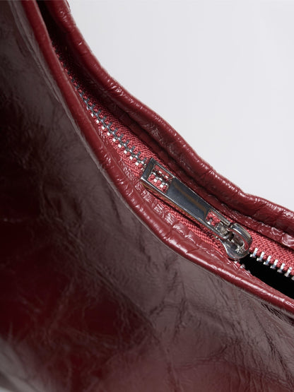 Dames Vegan Leren Tote Bag – Vintage Look, Eenvoudige Schoudertas voor Dagelijks Gebruik