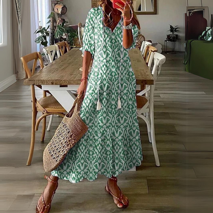 Lotte - Maxi Jurk met Bloemenprint