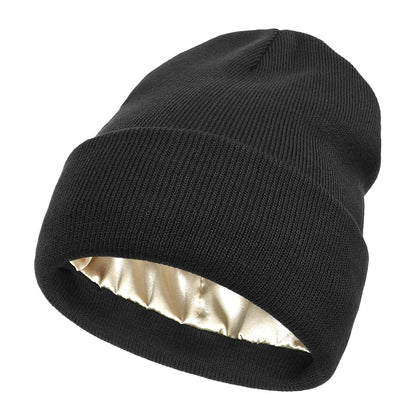 Hatty - Satijnen Binnenvoering Beanie