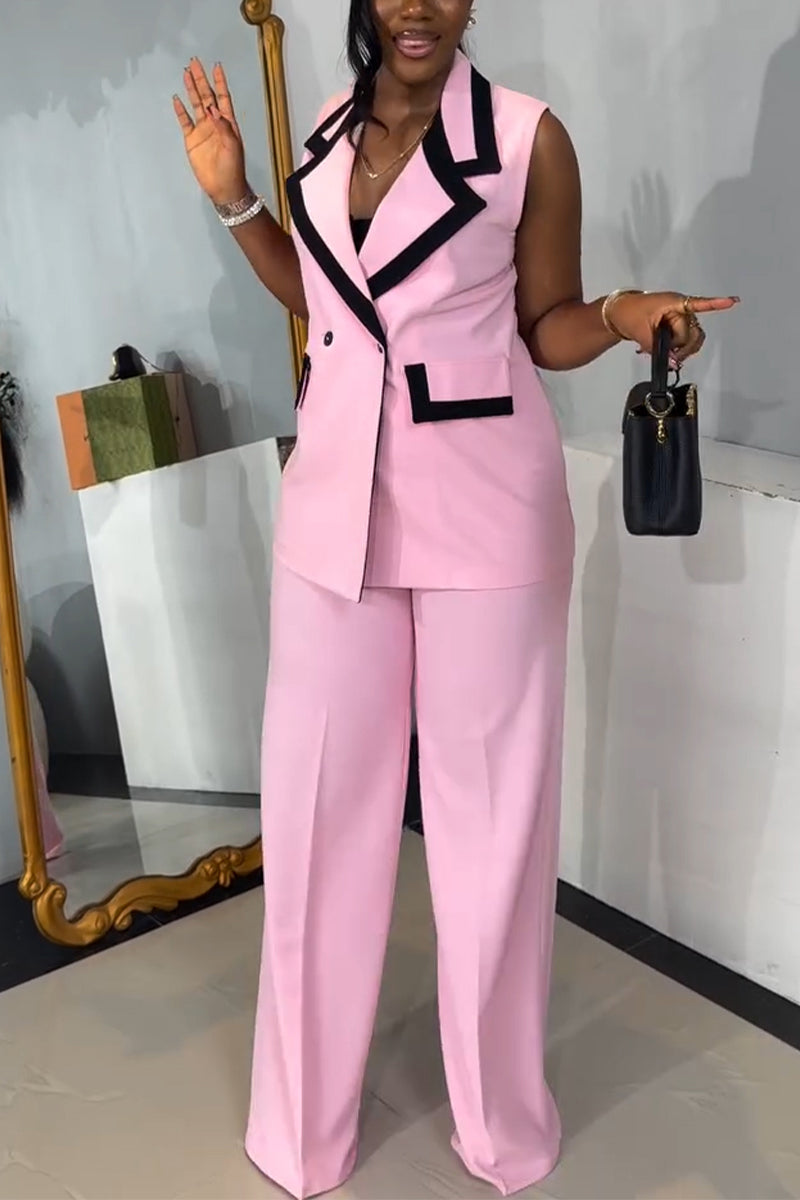 Jolien - Trendy Vest en Broek Set