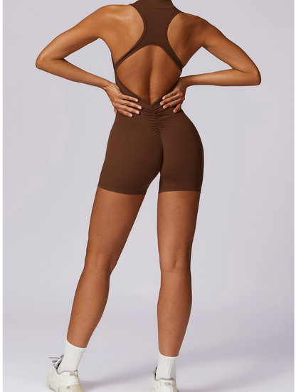 Faylin - Shaping Yoga Fitness Jumpsuit (Mouwloos)