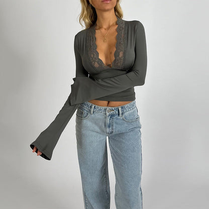 Celina - Trendy Lace Top
