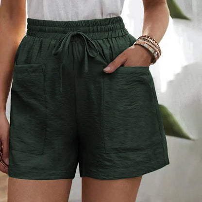 Nicolette - Casual Shorts met Zakken