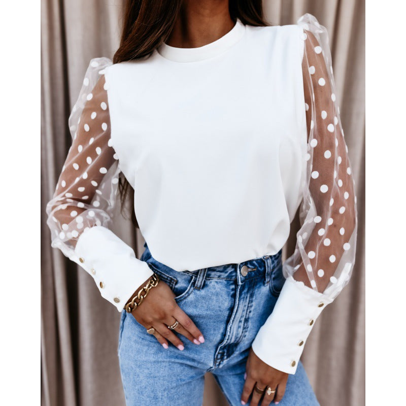 Catarina - Elegante Diepe V-Blouse