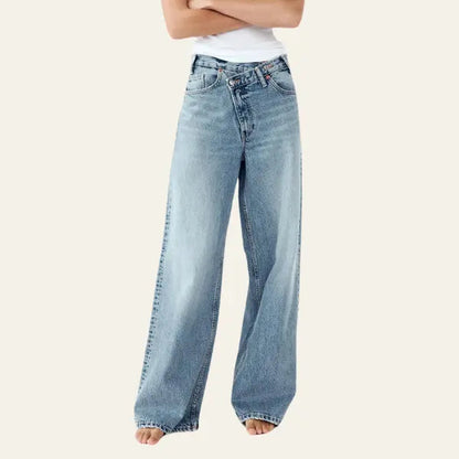 Clara | Loszittende Wijde Jeans