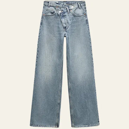 Clara | Loszittende Wijde Jeans