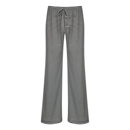 Isalie - Gestreepte Loungebroek