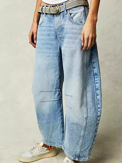 High Waist Wide Leg Jeans