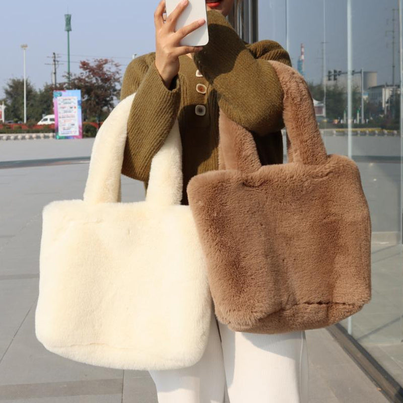 Faux - Fur Tote Bag