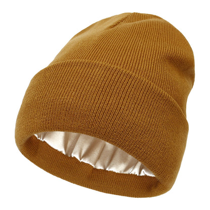 Hatty - Satijnen Binnenvoering Beanie