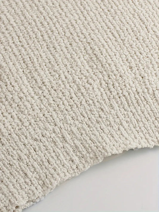 Carine - Blouse met V-hals en Lange Mouwen