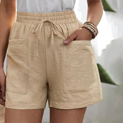 Nicolette - Casual Shorts met Zakken