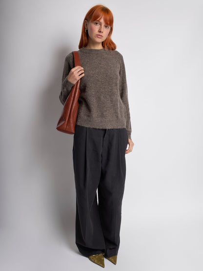 Dames Vegan Leren Tote Bag – Vintage Look, Eenvoudige Schoudertas voor Dagelijks Gebruik