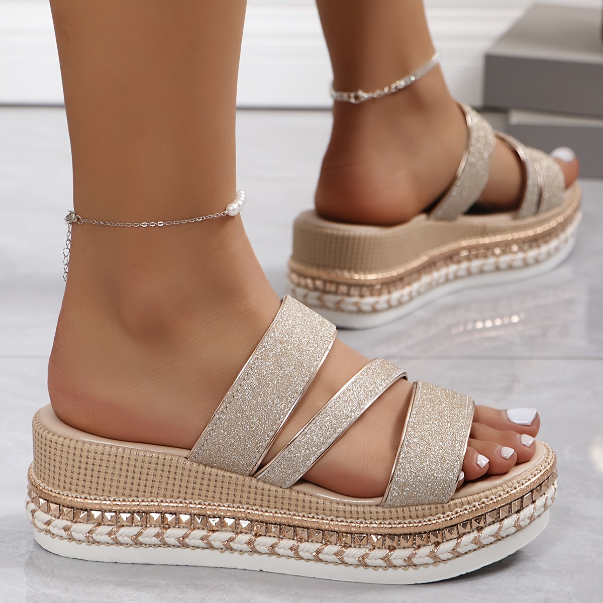 Nila - Comfortabele Lente Sandalen
