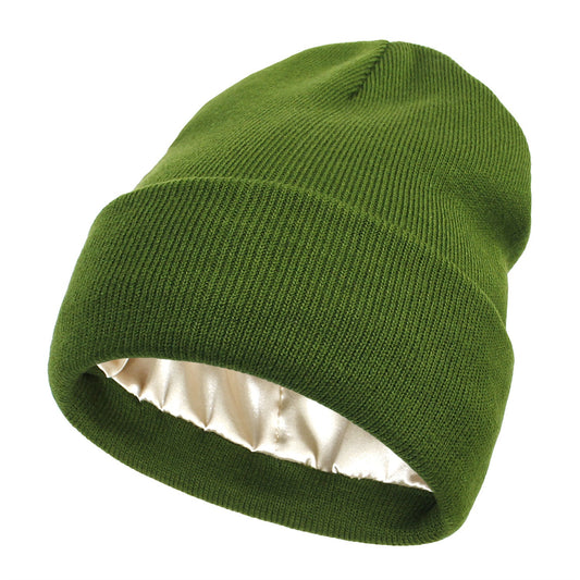 Hatty - Satijnen Binnenvoering Beanie