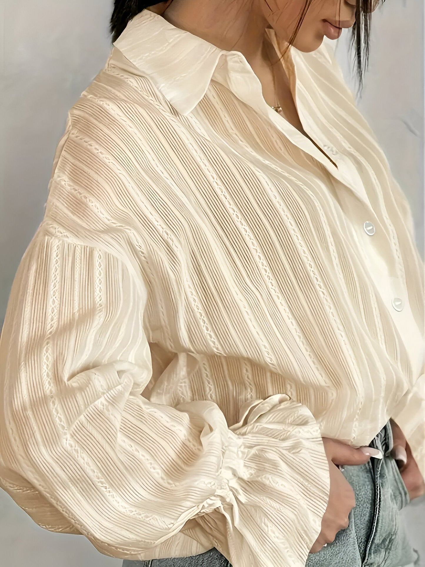 Benja - Overhemd met Geborduurde Kraag