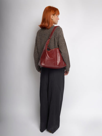 Dames Vegan Leren Tote Bag – Vintage Look, Eenvoudige Schoudertas voor Dagelijks Gebruik