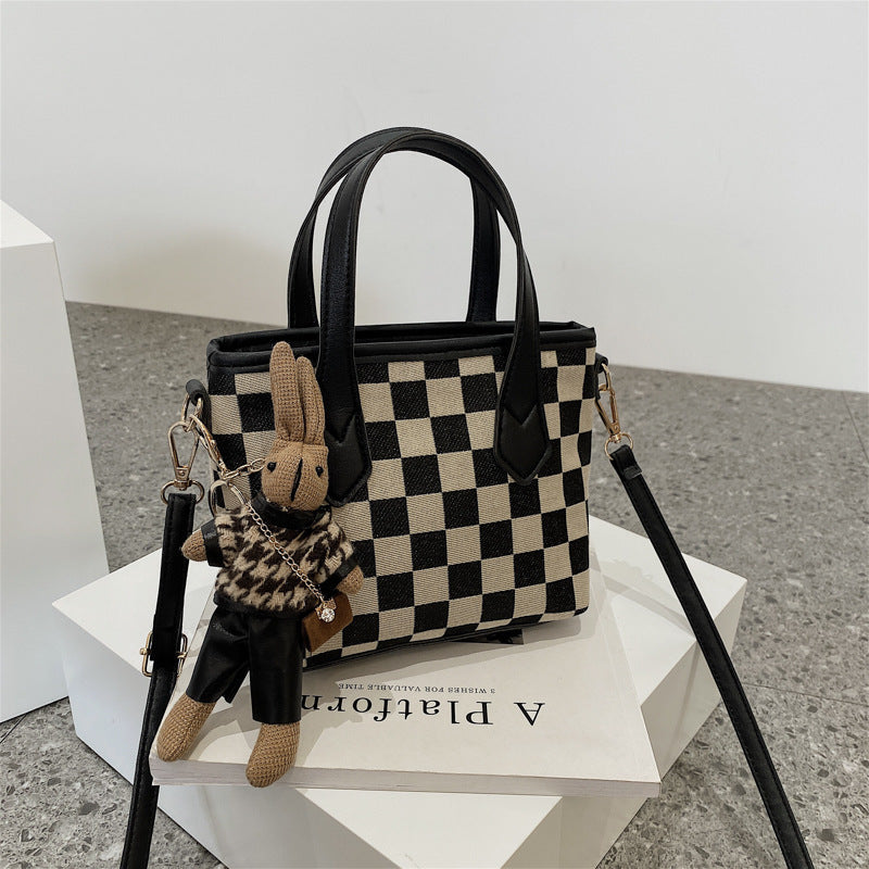 Victoria™ - Houndstooth Schoudertas