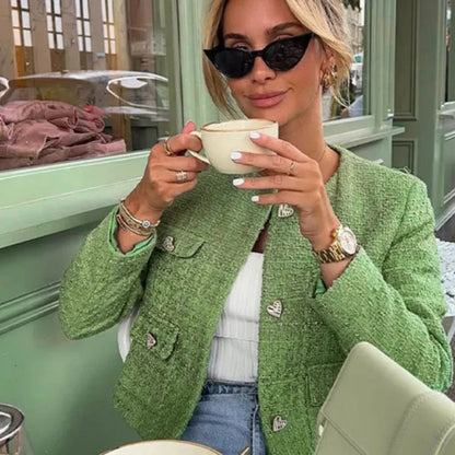 Genovia - Vintage Tweedelige Dames Set