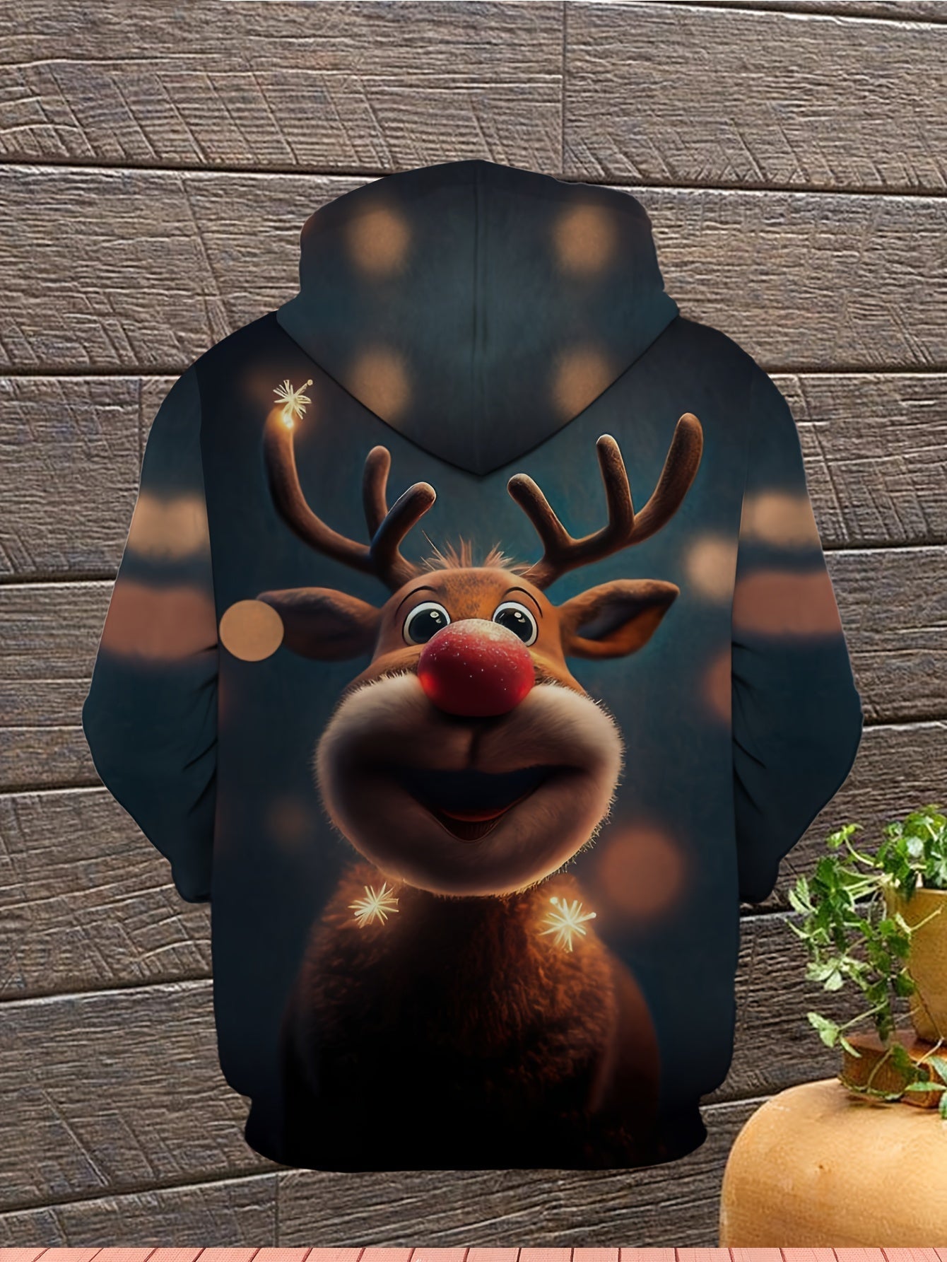 Dames Feestelijke Hoodie – Casual en Comfortabel voor Winter en Feestdagen