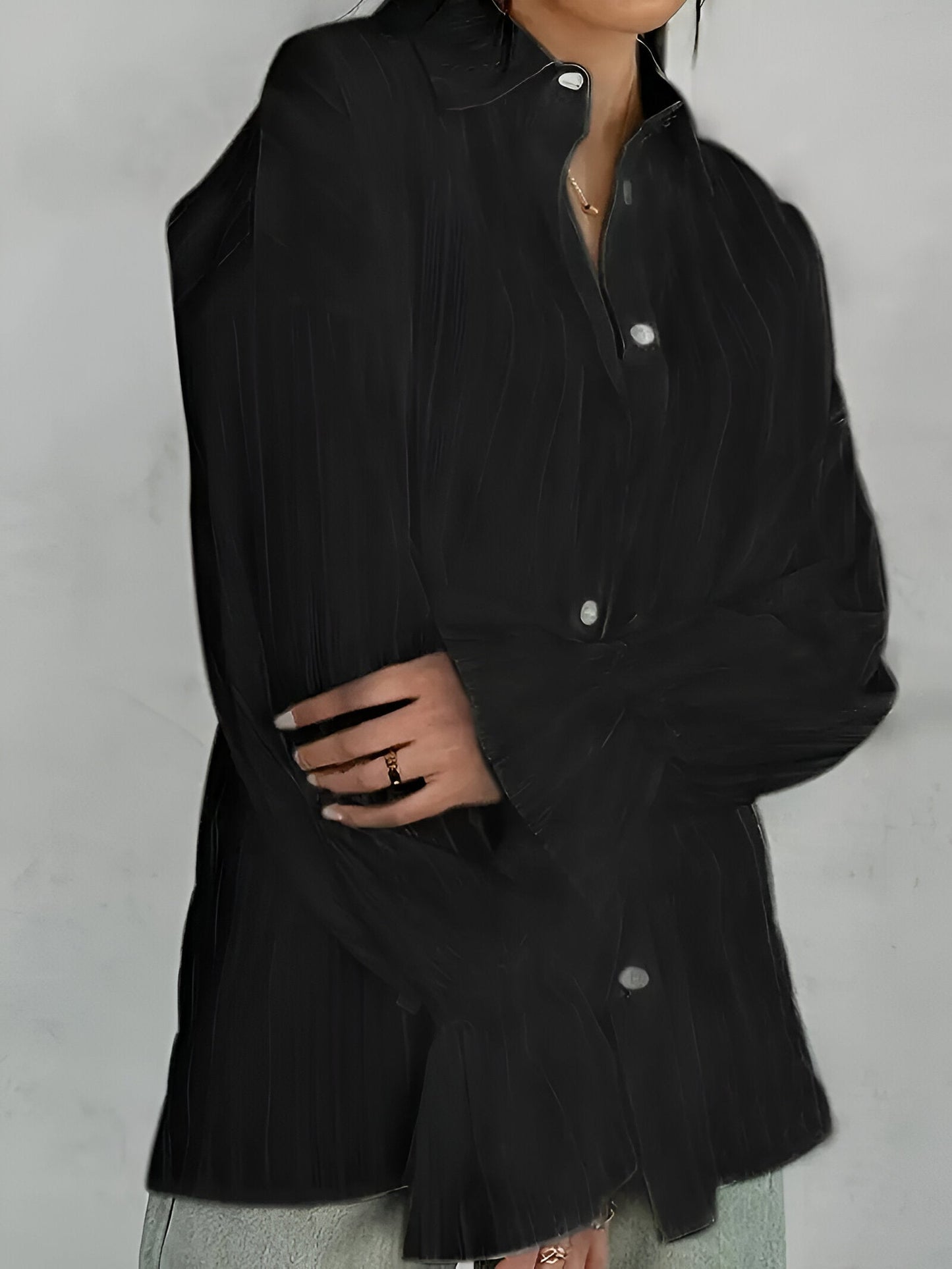 Benja - Overhemd met Geborduurde Kraag