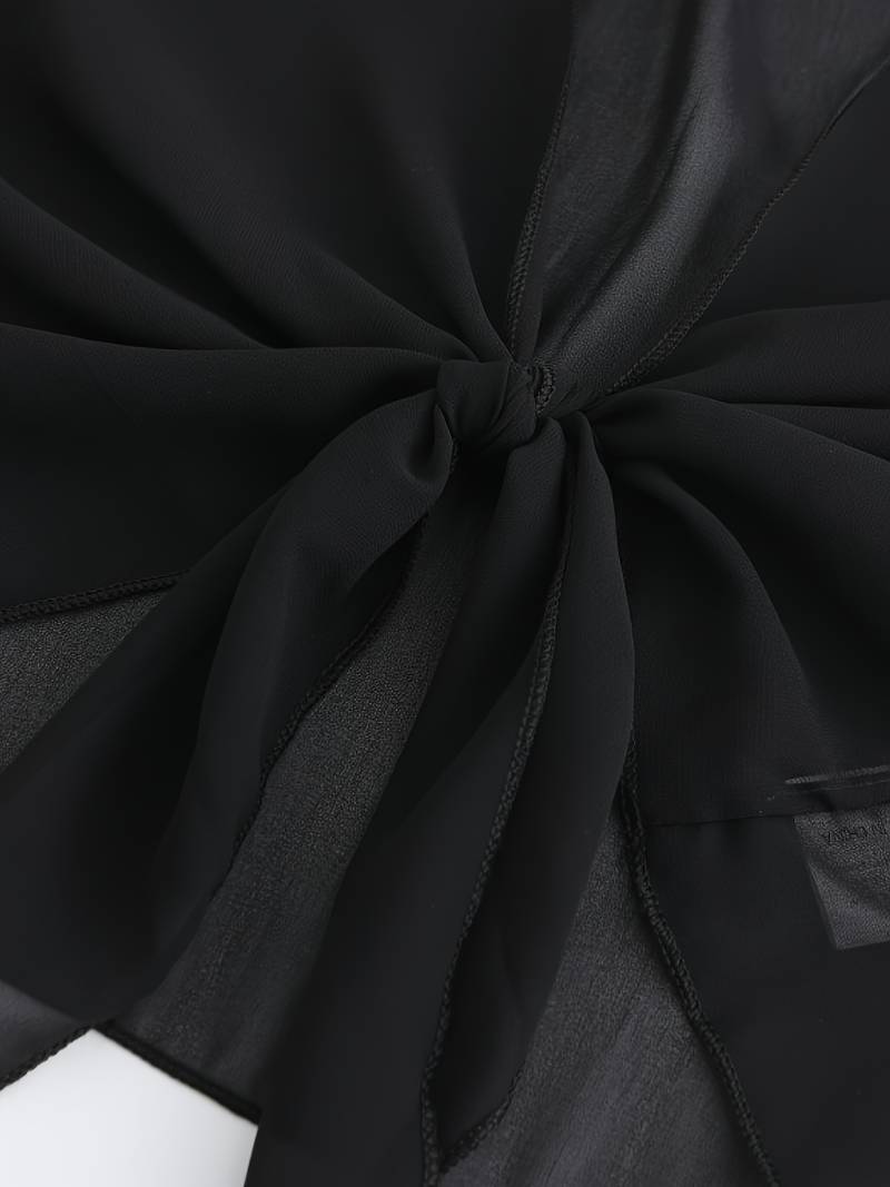 Katie – Luchtige Blouse met Open Voorzijde