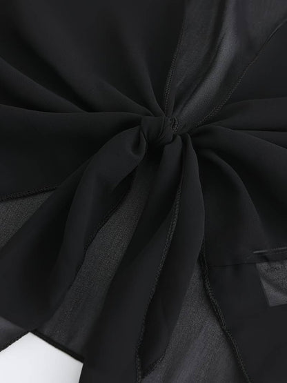 Katie – Luchtige Blouse met Open Voorzijde