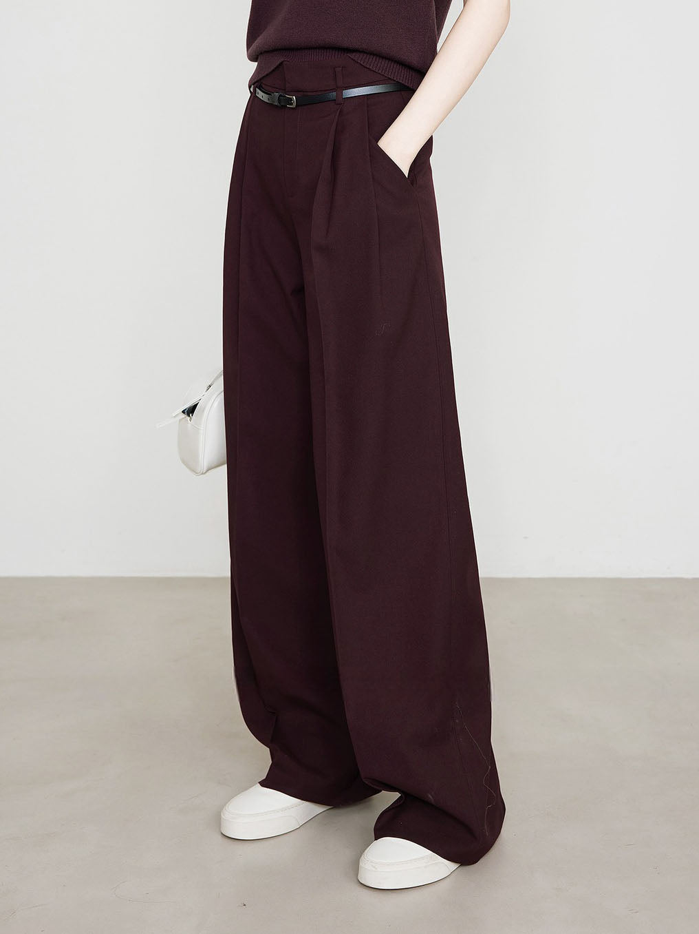 Verena | Bordeaux Chino Elegant en Comfortabel