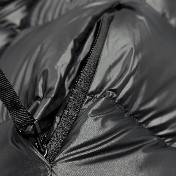 Dames Puffer Winterjas – Met Donsvulling, Waterdicht en Gewatteerd voor Regen en Sneeuw